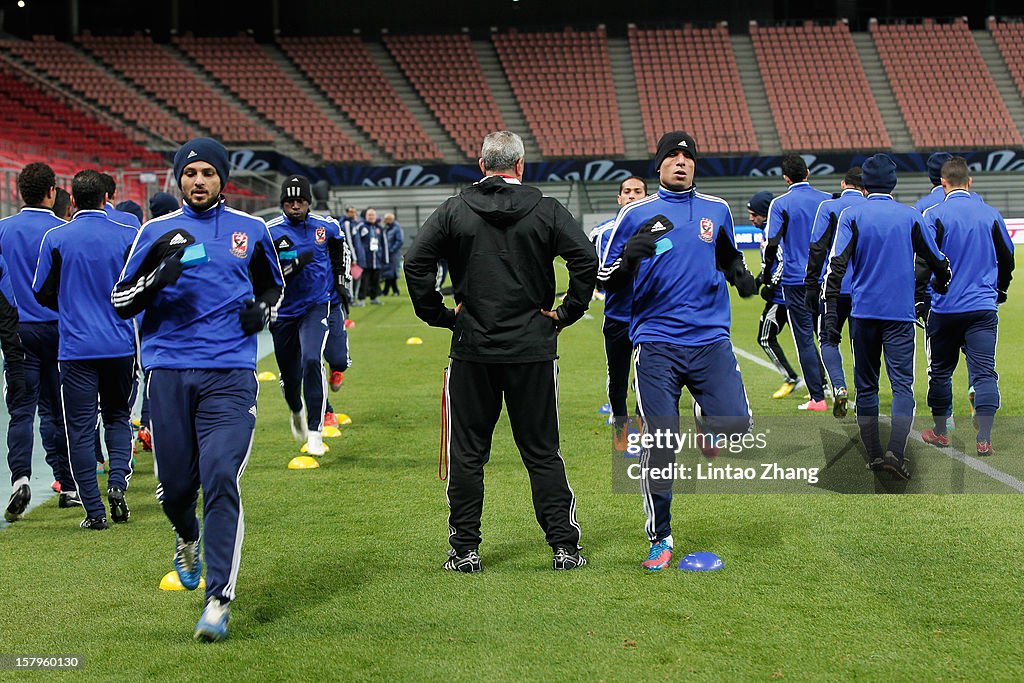 Al Ahly Training & Press Conference