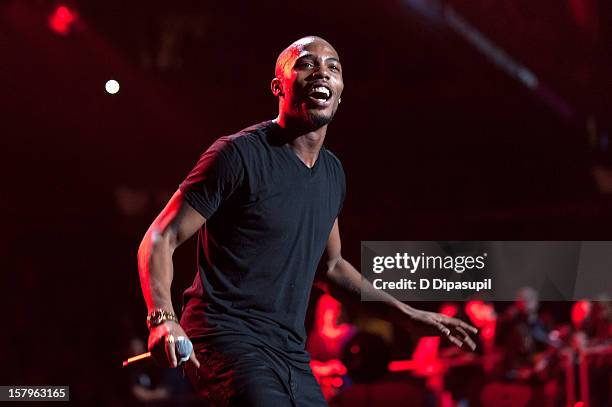 O.B performs during Z100's Jingle Ball 2012 presented by Aeropostale at Madison Square Garden on December 7, 2012 in New York City.
