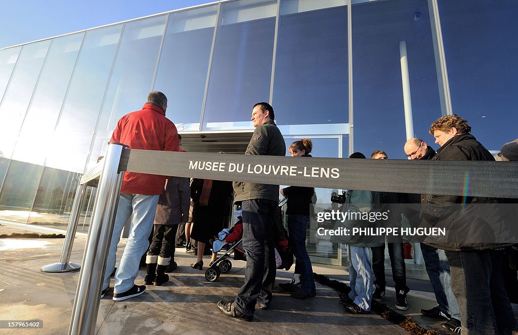 FRANCE-ART-MUSEUM-LOUVRE LENS