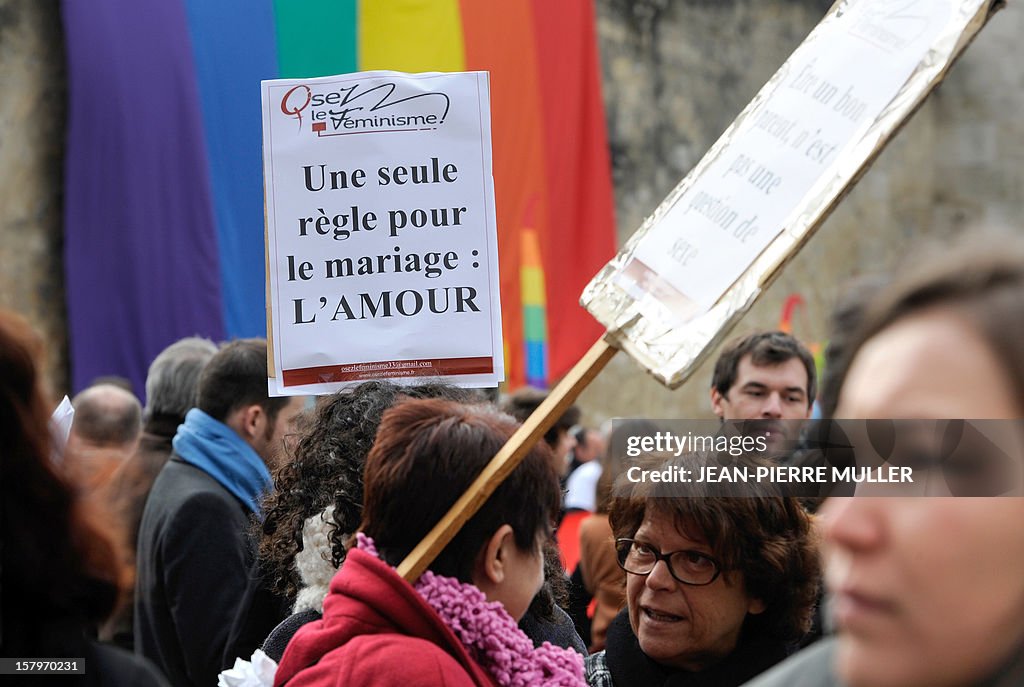 FRANCE-RIGHTS-HOMOSEXUALITY-DEMO