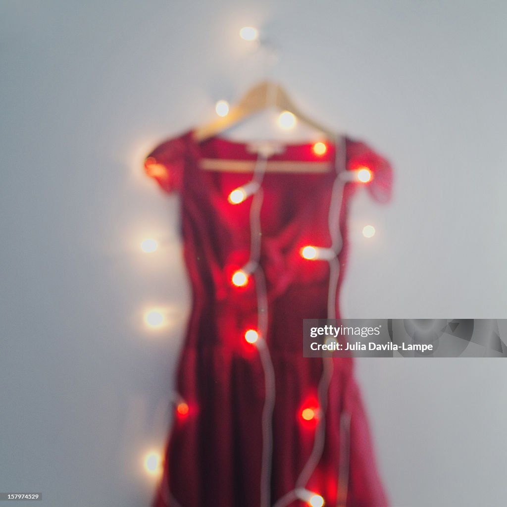 Bokeh light dress