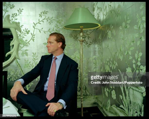Former British army officer James Hewitt, circa 2000. Diana, Princess of Wales, admitted to having an affair with him in a 1995 interview.