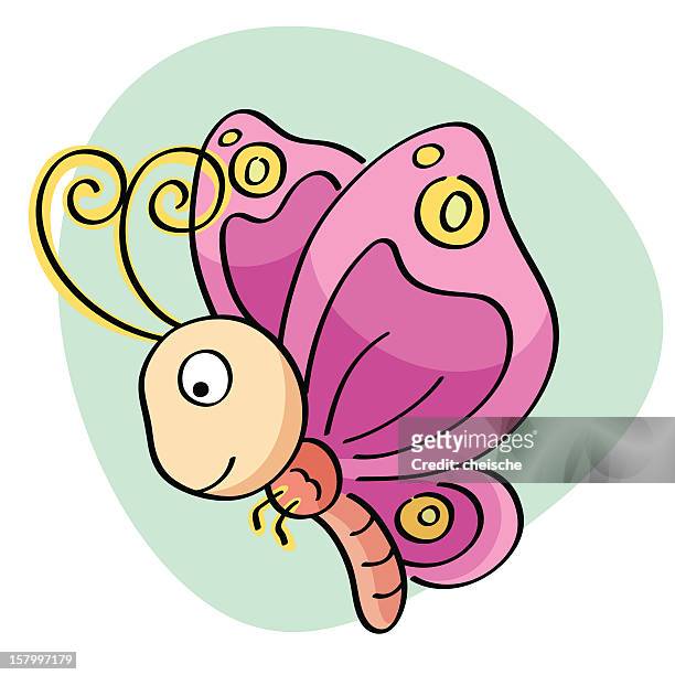 Butterfly Cartoon High-Res Vector Graphic - Getty Images
