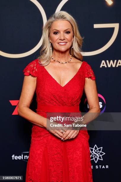 Sandra Sully attends the 63rd TV WEEK Logie Awards at The Star, Sydney on July 30, 2023 in Sydney, Australia.