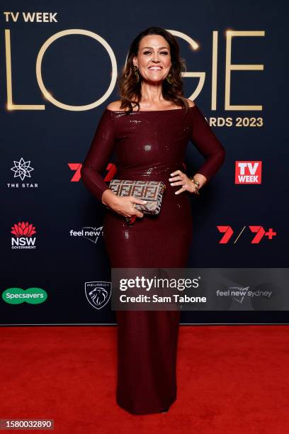 Chrissie Swan attends the 63rd TV WEEK Logie Awards at The Star, Sydney on July 30, 2023 in Sydney, Australia.