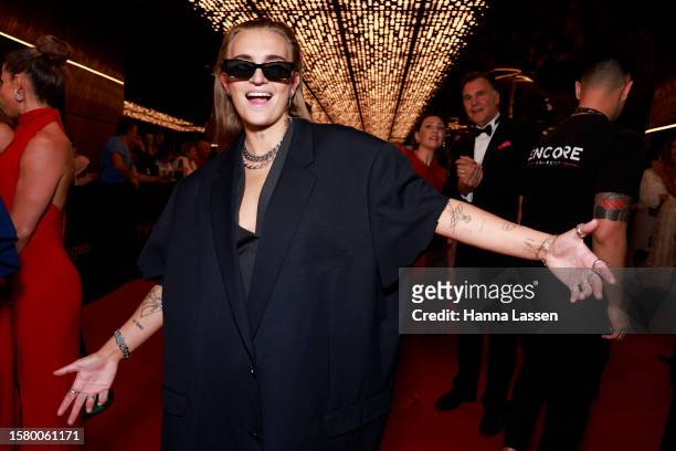 Flip attends the 63rd TV WEEK Logie Awards at The Star, Sydney on July 30, 2023 in Sydney, Australia.