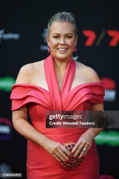 Samantha Armytage attends the 63rd TV WEEK Logie Awards at The Star, Sydney on July 30, 2023 in Sydney, Australia.