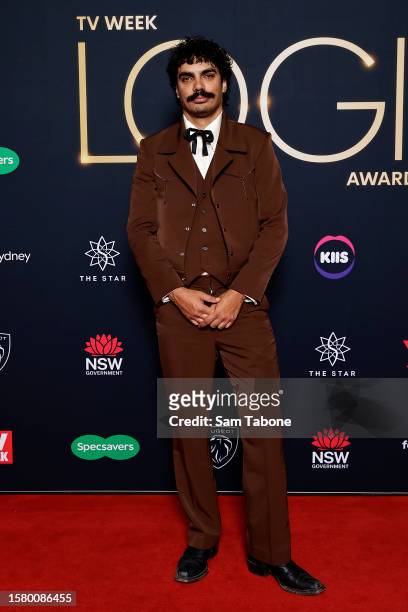 Tony Armstrong attends the 63rd TV WEEK Logie Awards at The Star, Sydney on July 30, 2023 in Sydney, Australia.