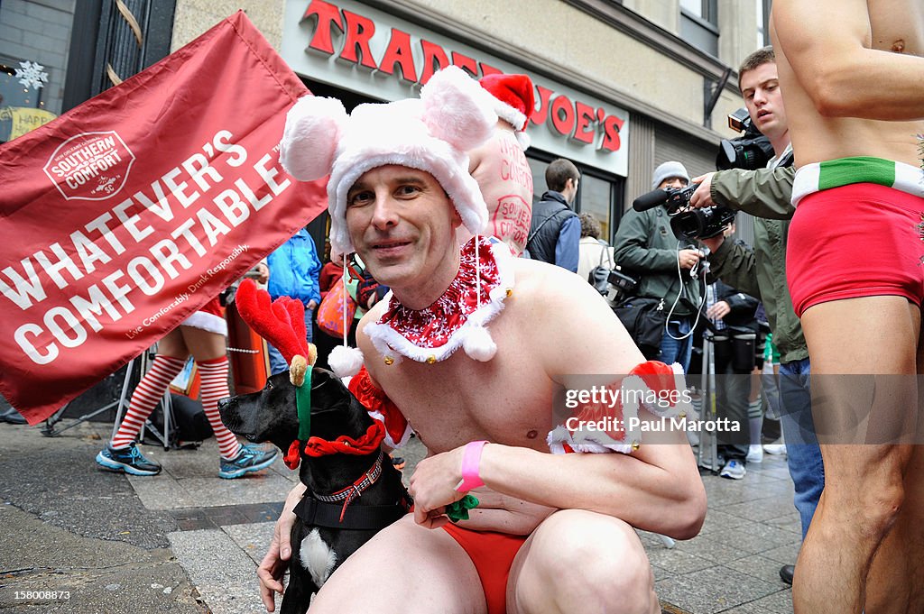 The 2012 Boston Santa Speedo Run