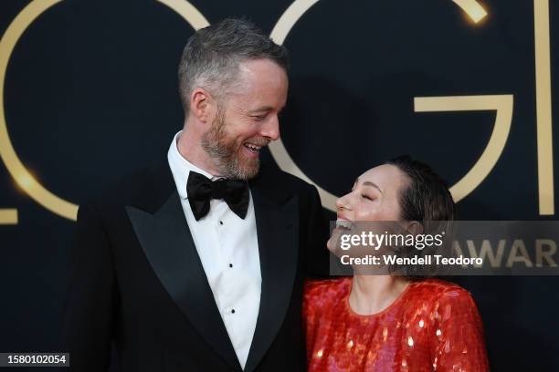 Hamish Blake and Zoë Foster-Blake attend the 63rd TV WEEK Logie Awards at The Star, Sydney on July 30, 2023 in Sydney, Australia.