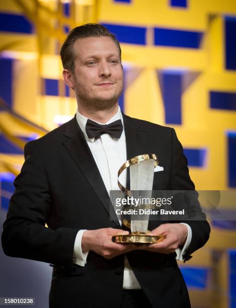 Danish film director Tobias Lindholm wins the Jury Prize award for his film " A Hijacking" at 12th International Marrakech Film Festival on December...