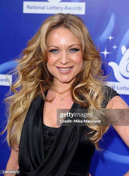 Rita Simons attends The National Lottery Awards 2012, celebrating the UK's favourite Lottery-funded projects and the difference they make to their...