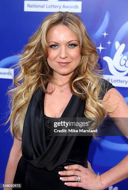 Rita Simons attends The National Lottery Awards 2012, celebrating the UK's favourite Lottery-funded projects and the difference they make to their...