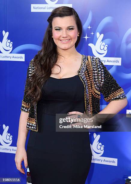 Charlotte Jaconelli attends The National Lottery Awards 2012, celebrating the UK's favourite Lottery-funded projects and the difference they make to...