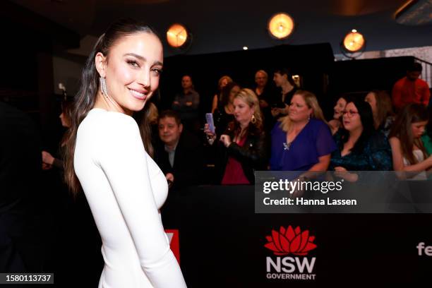 Abbey Gelmi attends the 63rd TV WEEK Logie Awards at The Star, Sydney on July 30, 2023 in Sydney, Australia.