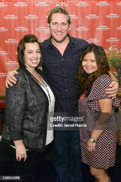 Cost Plus World Market Marketing Manager Carla Moreira, Celebrity Chef Curtis Stone and Cost Plus World Market Director of Promotions Marissa Durazzo...