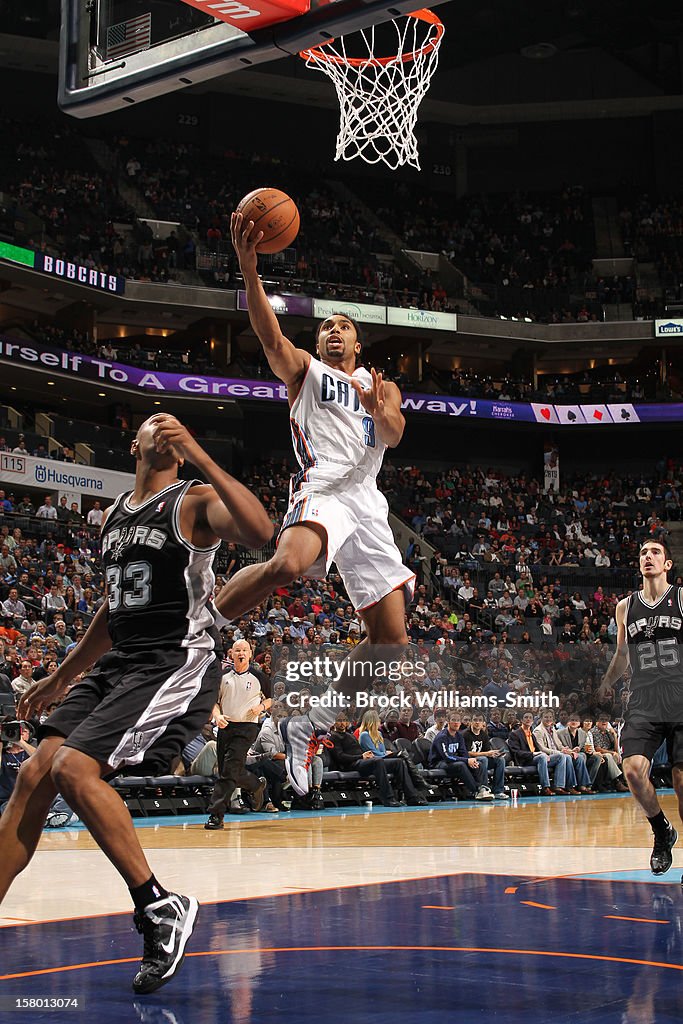 San Antonio Spurs v Charlotte Bobcats