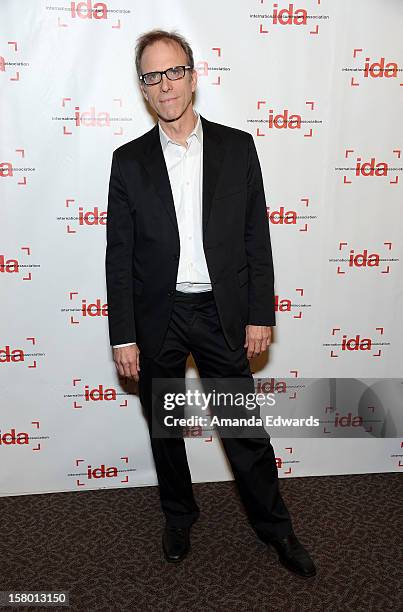 Director and writer Kirby Dick arrives at the International Documentary Association's 2012 IDA Documentary Awards at The Directors Guild Of America...