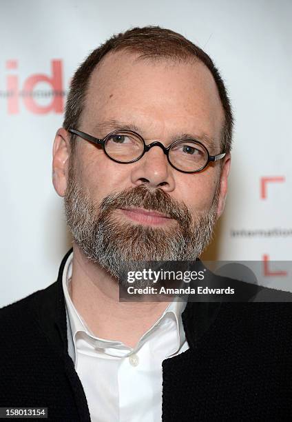 Documentary filmmaker David France arrives at the International Documentary Association's 2012 IDA Documentary Awards at The Directors Guild Of...