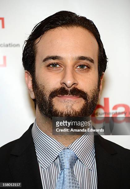 Producer Kaveh Taherian arrives at the International Documentary Association's 2012 IDA Documentary Awards at The Directors Guild Of America on...