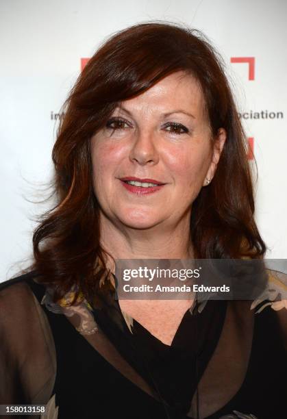 Producer Diane Estelle Vicari arrives at the International Documentary Association's 2012 IDA Documentary Awards at The Directors Guild Of America on...
