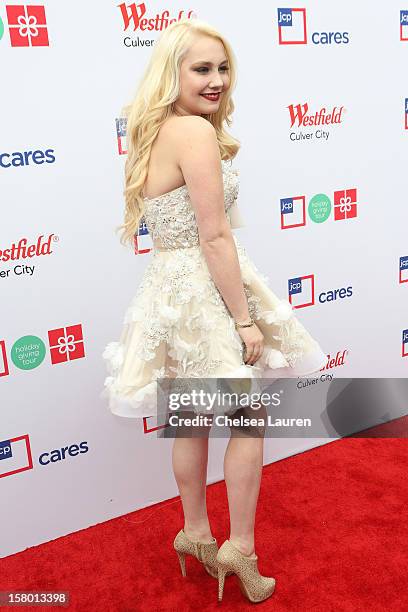 Singer RaeLynn arrives at the JCPenney 12 day holiday giving tour performance at JCPenney on December 8, 2012 in Culver City, California.