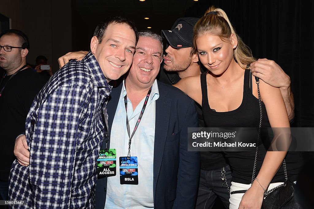 Y100's Jingle Ball 2012 - PRESS ROOM & BACKSTAGE