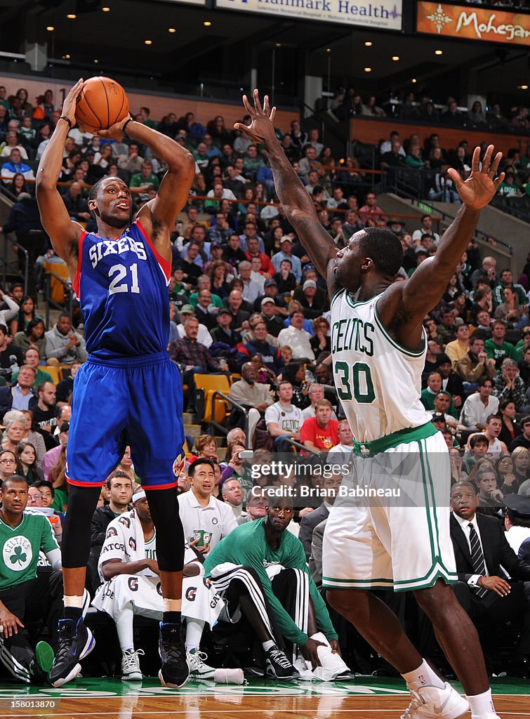 Philadelphia 76ers  v Boston Celtics