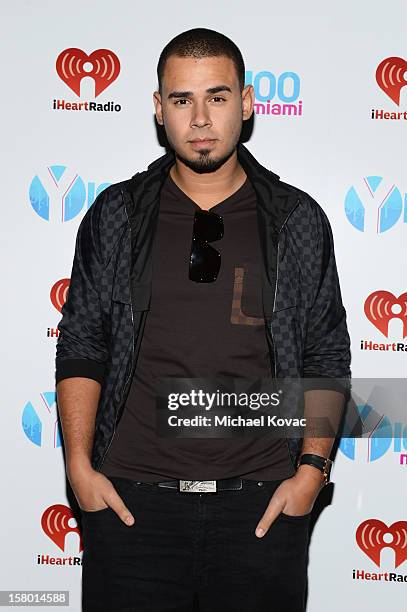 Afrojack attends the Y100's Jingle Ball 2012 at the BB&T Center on December 8, 2012 in Miami.