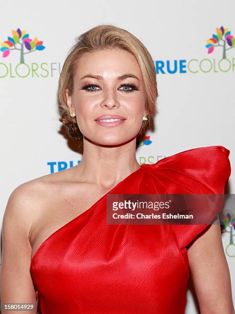 Singer Carmen Electra arrives at The Beacon Theatre on December 8, 2012 in New York City.