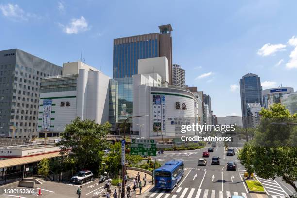 sannomiya in kobe city, hyogo prefecture, japan - kobe japan stock pictures, royalty-free photos & images