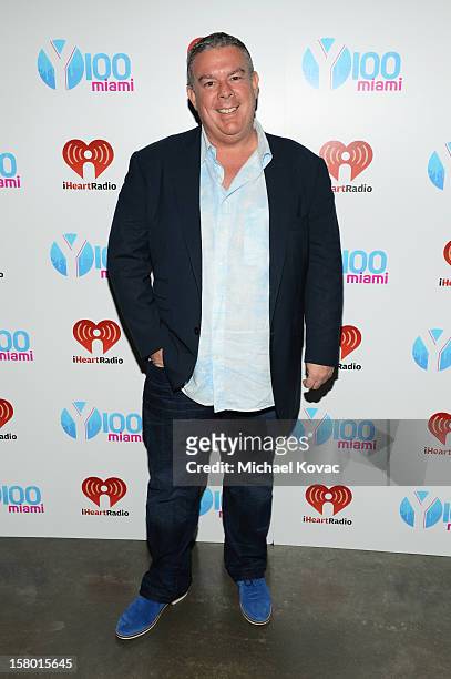 Elvis Duran attends the Y100's Jingle Ball 2012 at the BB&T Center on December 8, 2012 in Miami.