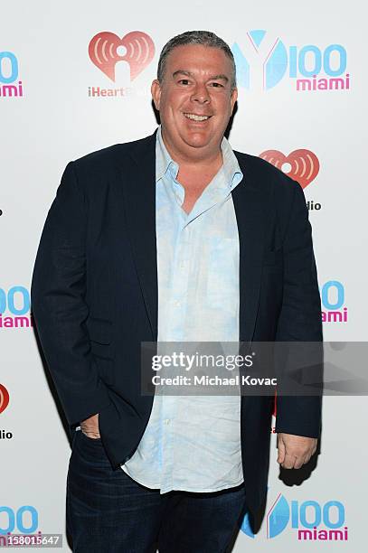 Elvis Duran attends the Y100's Jingle Ball 2012 at the BB&T Center on December 8, 2012 in Miami.