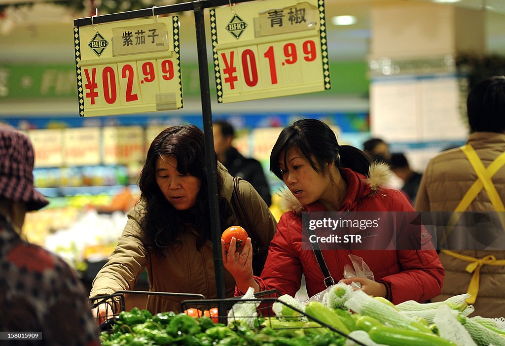 CHINA-ECONOMY-INFLATION