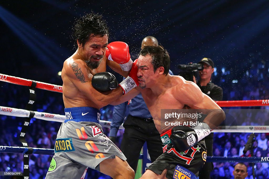 Manny Pacquiao v Juan Manuel Marquez