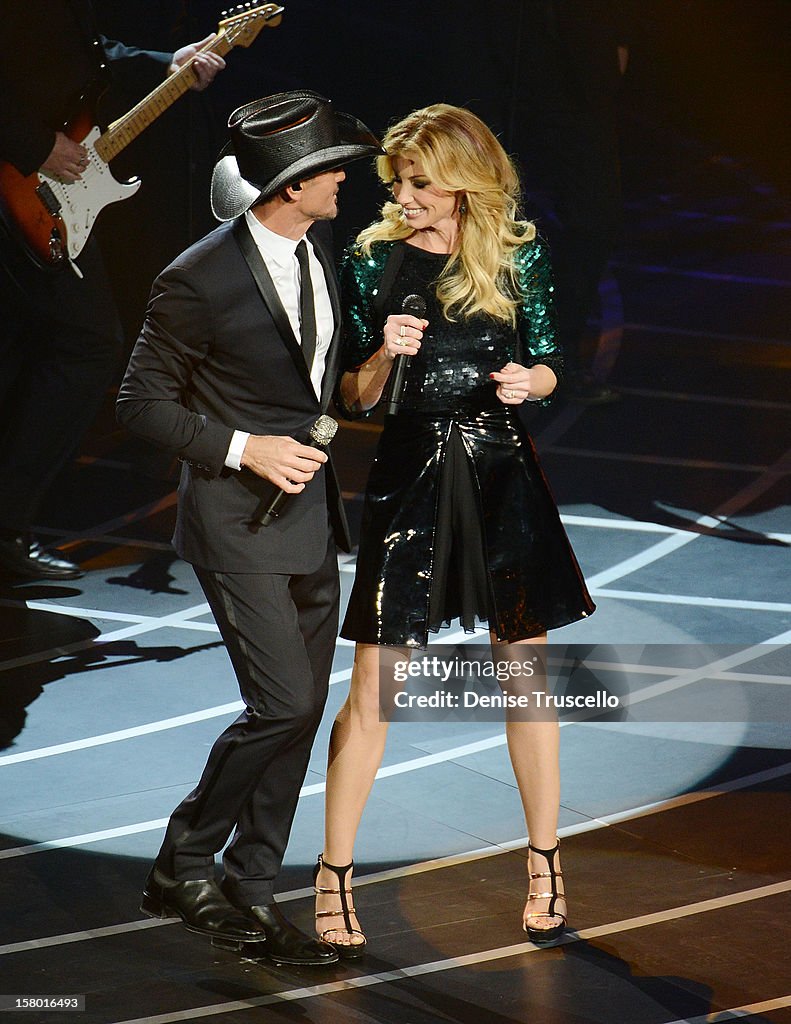 Faith Hill and Tim McGraw Opening Weekend Of Their Limited-Engagement "Soul2Soul" Show at The Venetian