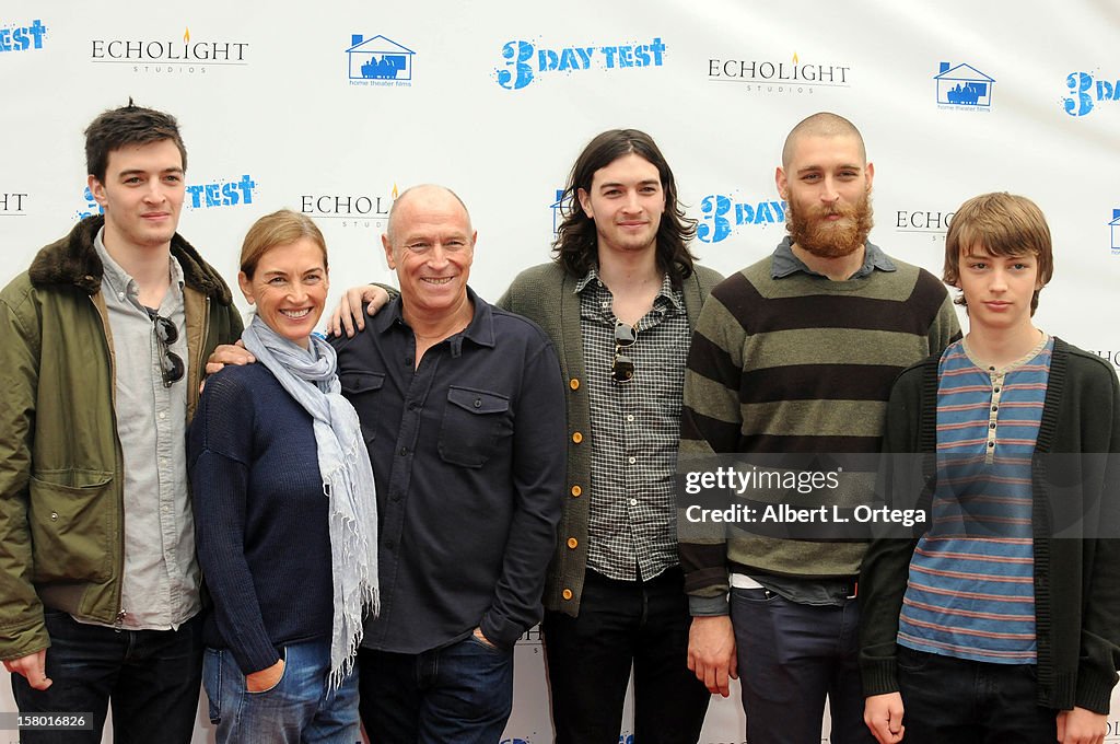 Screening Of "3 Day Test" - Arrivals