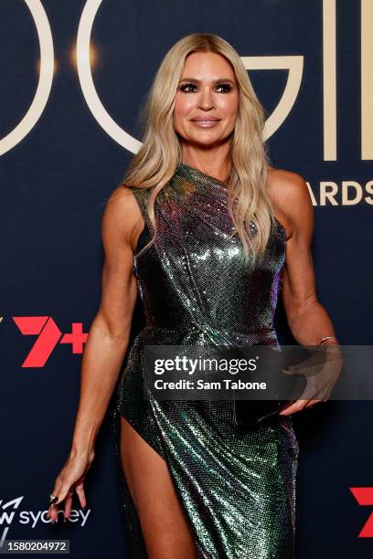 Sonia Kruger attends the 63rd TV WEEK Logie Awards at The Star, Sydney on July 30, 2023 in Sydney, Australia.