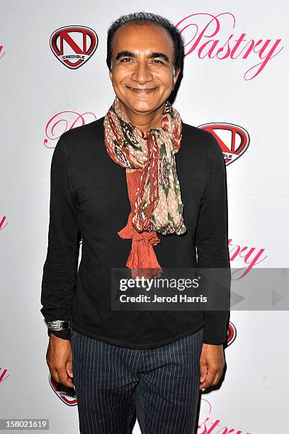 Actor Iqbal Theba arrives at Pastry Shoes "Skate & Donate" benefitting Toys For Tots on December 8, 2012 in Glendale, California.