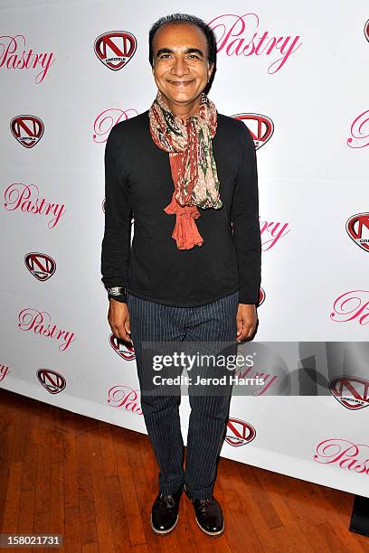 Actor Iqbal Theba arrives at Pastry Shoes "Skate & Donate" benefitting Toys For Tots on December 8, 2012 in Glendale, California.