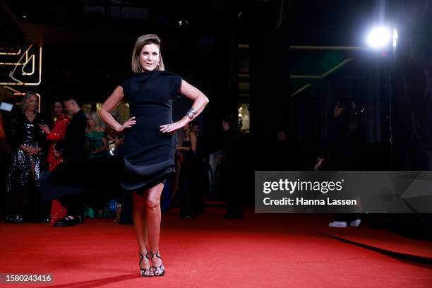 Kylie Gillies attends the 63rd TV WEEK Logie Awards at The Star, Sydney on July 30, 2023 in Sydney, Australia.