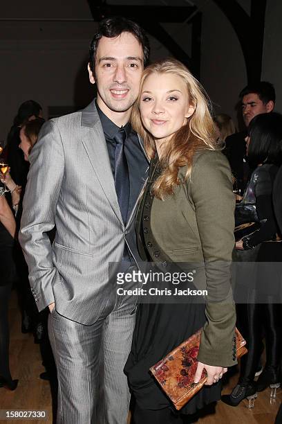 Ralf Little and Natalie Dormer attend the VIP backstage dinner ahead of this years Old Vic 24 Hour Musicals Celebrity Gala at The Old Vic Theatre on...