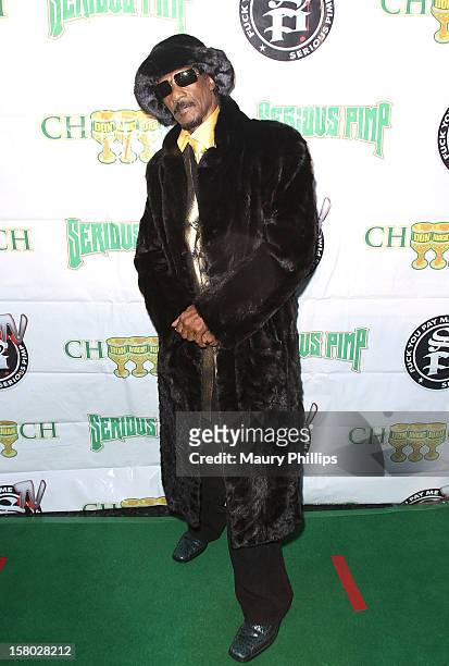 Filmore Slim attend The Official International Players Ball 2012 and birthday celebration for Arch Bishop Don Magic Juan at Key Club on December 8,...