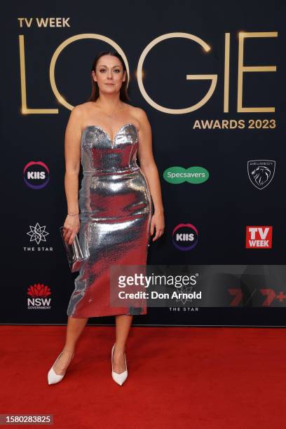 Celeste Barber attends the 63rd TV WEEK Logie Awards at The Star, Sydney on July 30, 2023 in Sydney, Australia.