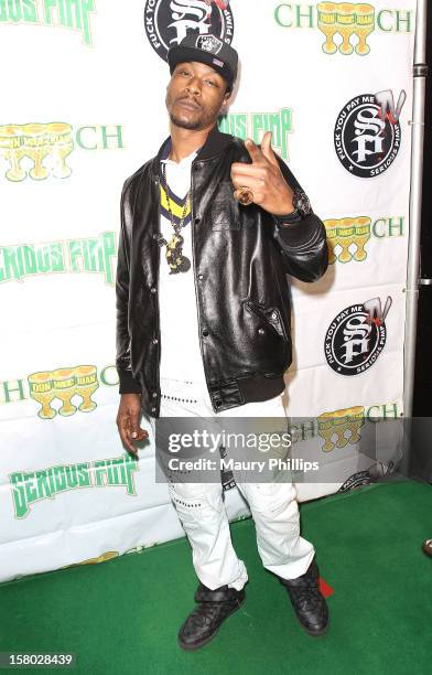 Choreographer/artist developer Flii Stylz attends The Official International Players Ball 2012 and birthday celebration for Arch Bishop Don Magic...