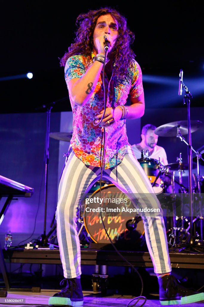 Sam Martin Singer Singer Sam Martin of Youngblood Hawke performs at the 23rd Annual ...