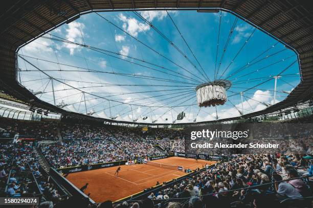 General view during day eight of the Hamburg European Open 2023 at Rothenbaum on July 29, 2023 in Hamburg, Germany.