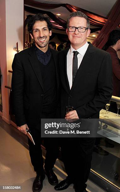 Arthur Pita and Matthew Bourne attend an after party following the press night performance of Matthew Bourne's Sleeping Beauty at Sadler's Wells...