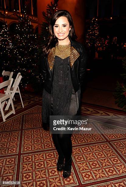 Singer Demi Lovato attends TNT Christmas in Washington 2012 at National Building Museum on December 9, 2012 in Washington, DC. 23098_003_KM_0482.JPG