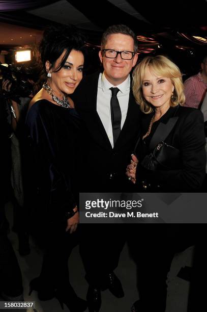Nancy Dell'Olio, Matthew Bourne and Felicity Kendal attend an after party following the press night performance of Matthew Bourne's Sleeping Beauty...